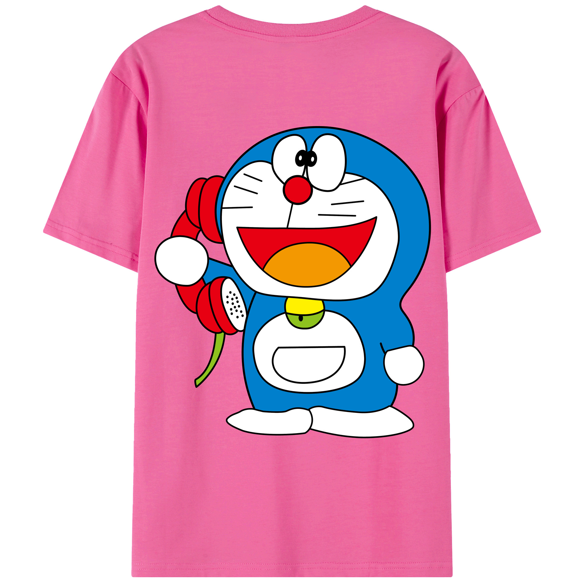 （画像用） ドラえもん Doraemon レディース半袖Tシャツ(バックプリント)